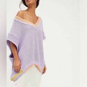 Free People Clyde Oversized Sweater Vest